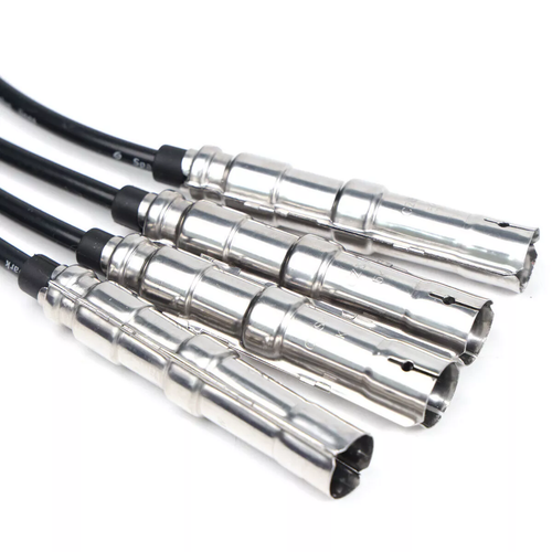 4PCS 06A905430 Front Spark Plug Wires Ignition Cable For Volkswagen Jetta Passat 6B93BC-57