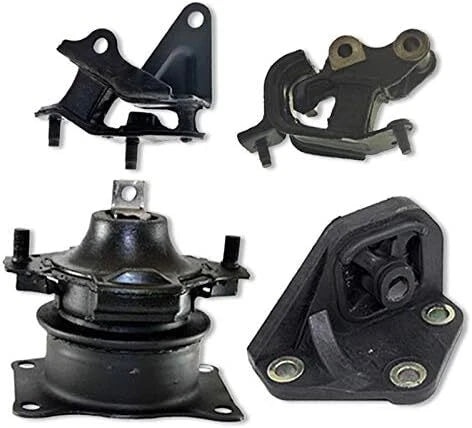 Fits 2003-2007 Honda Accord 2.4L MANUAL Front Motor & Trans Mount Set 4pc : 6B93BC-57
