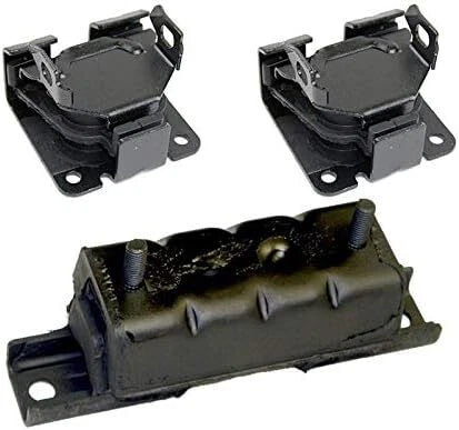 Fits Chevrolet Blazer/S10 4.3L 4WD 1996-2005 Front Motor & Trans Mount 3PCS 6B93BC-57
