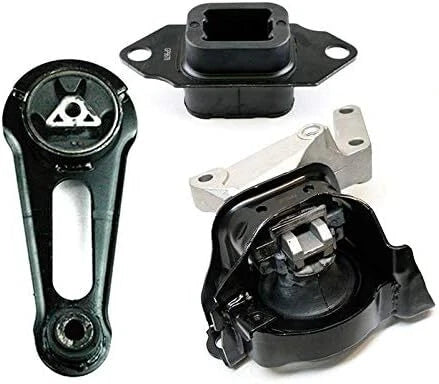 Fits 2012-2017 Nissan Versa/Versa Note 1.6L, Motor & Trans Mount Set 3pcs 6B93BC-57
