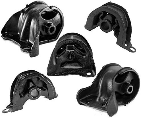 Fits 1992-1993 Honda Civic CX/LX 1.5L Motor & Trans Mount for AUTO Trans 5PCS : 6B93BC-57