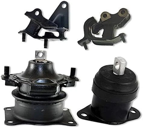 Fits 2003-2007 Honda Accord 2.4L MANUAL Front & FRT RT Motor & Trans Mount 4pc 6B93BC-57