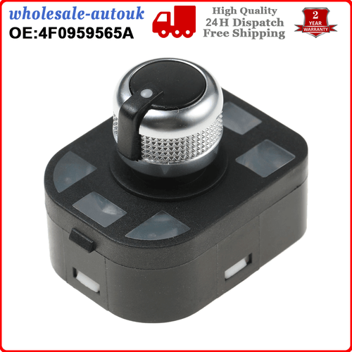 Wing Mirror Adjustment Mirror Control Switch For AUDI A3 A6 A8 Q7 4F0959565A 6B93BC-57