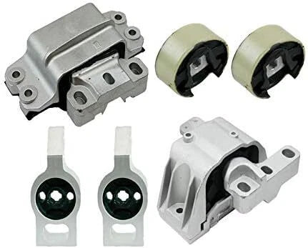 Fits 2009 Volkswagen CC 2.0L AUTO Engine Motor & Trans Mount Set 6pc : A6973, 6B93BC-57
