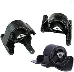 Fits 2002-2003 Jeep Liberty 3.7L AUTO 4WD Motor&Trans Mount Set 3pcs : A5284, 6B93BC-57