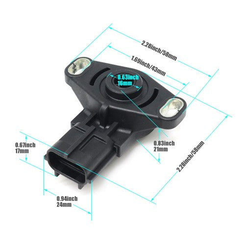 16061-HP0-A01 Throttle Position Sensor 37890-HN2-006 For 99-2006 HONDA CBR600 F4 6B93BC-57