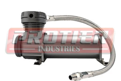 - Towing 1/3HP DC2500 Series Air Compressor - 220psi with Steel Leaderhose!! 6B93BC-57
