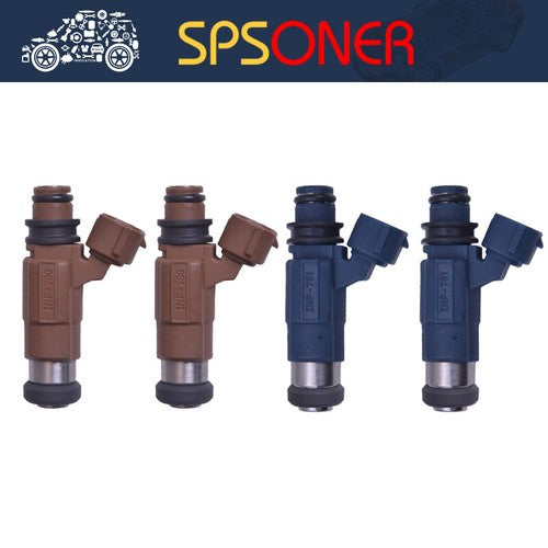 Set 4 INP-780 & INP-781 Fuel Injector for 99-02 Mazda Protege 1.8L 626 2.0L nozz 6B93BC-57