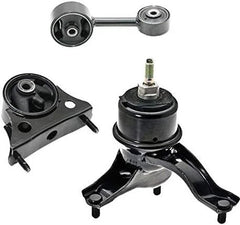 Fits 2004-2007 Toyota Highlander 2.4L 2WD Engine Motor Mount Set 3pcs : A7299, 6B93BC-57