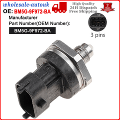 FIT FORD FOCUS MONDEO S-MAX 1.6 ECOBOOST FUEL PRESSURE SENSOR 0261545039 6B93BC-57