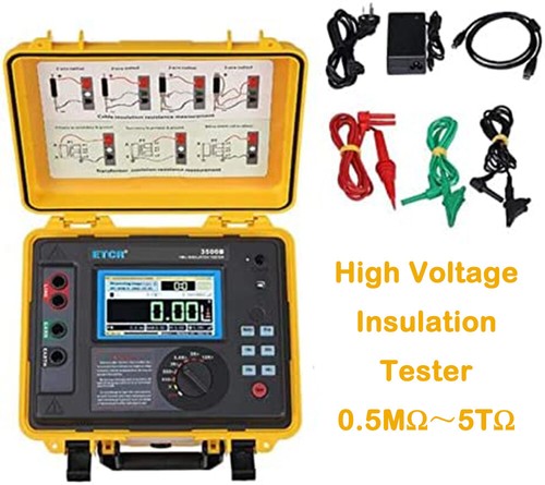 Digital Insulation Resistance Tester High Voltage Insulation Resistance Tester 6B93BC-57