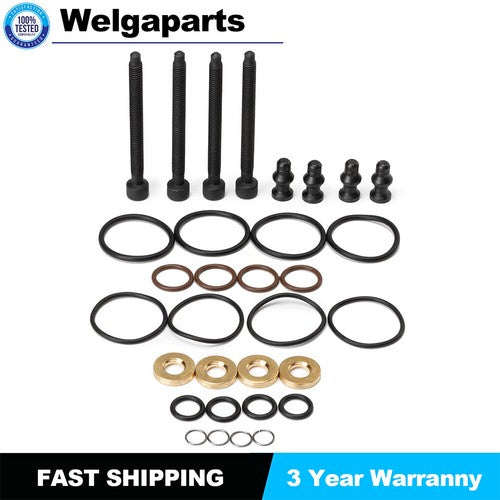 1Pcs INJECTOR SEAL KIT AND BOLTS FOR PD INJECTOR VW TRANSPORTER 1.9 TDi 6B93BC-57