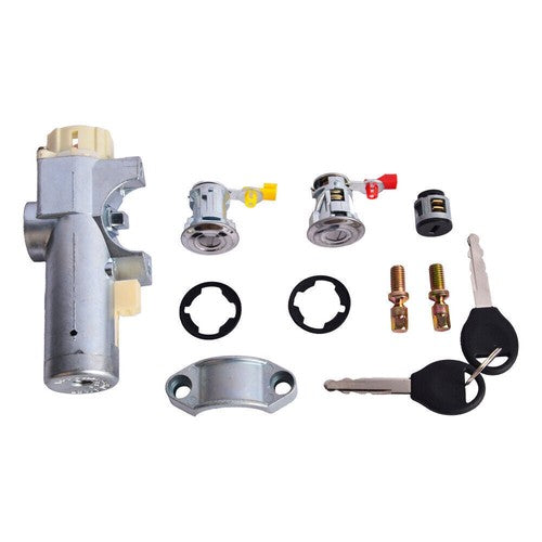 Fit for Nissan Patrol GU Ute Full Set Door Ignition Lock Barrel Key Set 6B93BC-57