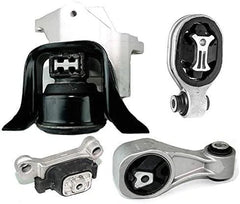 Fits 2011-2016 Nissan Juke 1.6L 2WD Engine Motor Mount Set 4pcs : A7380, A4309, 6B93BC-57