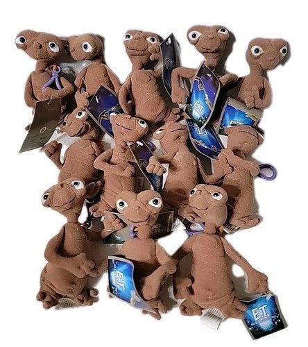 WITH TAGS LOT OF 12 E.T. PLUSH CLIPS 5 -1/2" TALL 6B93BC-57
