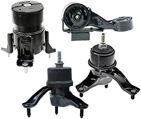 Fits 2004-2006 Toyota Sienna 3.3L 4WD, Engine Motor & Trans Mount Set 4PCS : 6B93BC-57