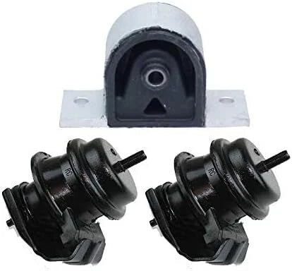 Fits 2003-2009 Nissan 350Z 3.5L Motor & Trans Mount Set 3PCS : A4302, A4302, 6B93BC-57